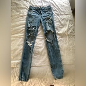 AE ripped jeans